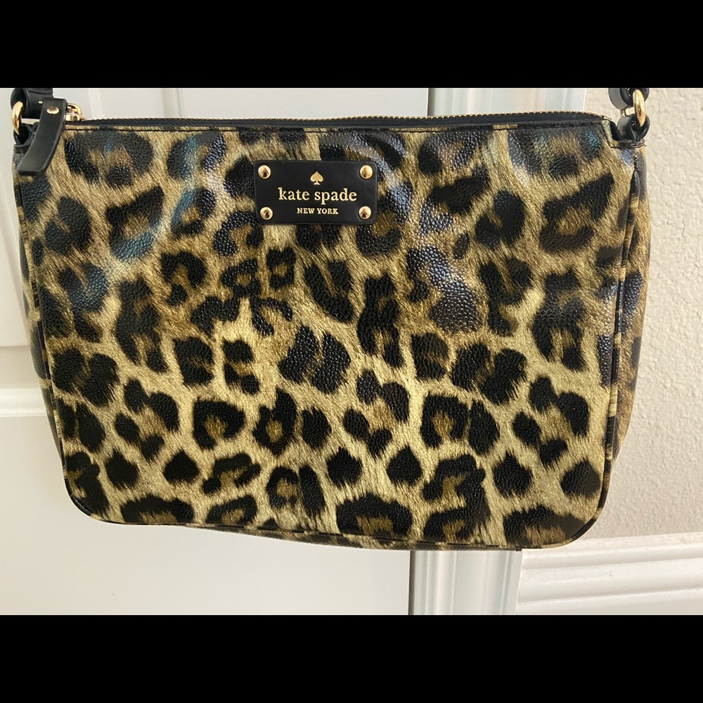 Kate Spade leopard print bag